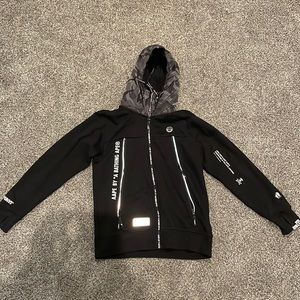 A Bathing Ape Shirts | Somewhere in The AAPE Universe Black Zip Hoodie